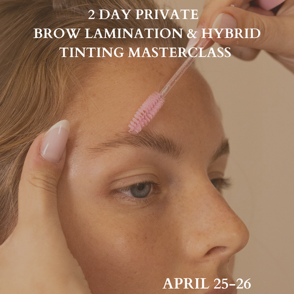 2 DAY PRIVATE BROW LAMINATION + HYBRID TINT MASTERCLASS