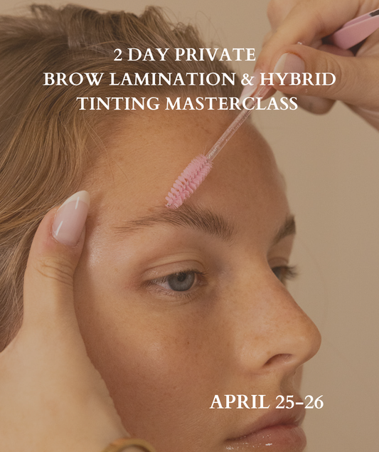 2 DAY PRIVATE BROW LAMINATION + HYBRID TINT MASTERCLASS
